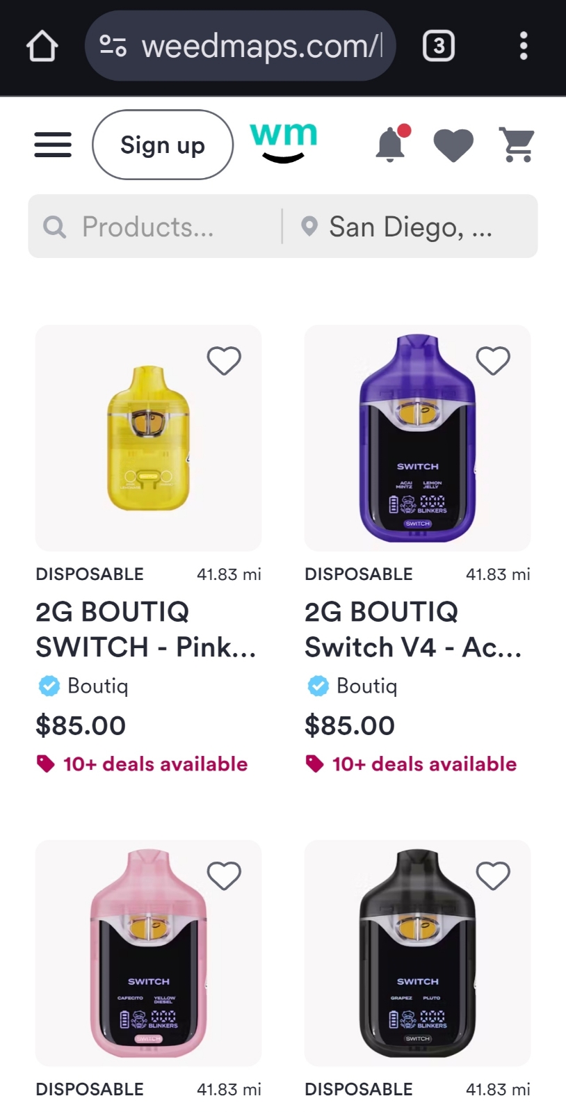 2G BOUTIQ SWITCH V4 Liquid live Diamonds Disposable - Image 6